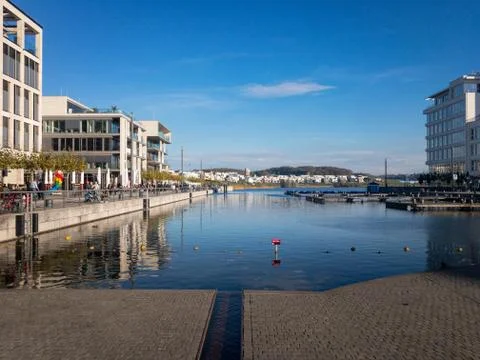 Phoenixsee in Dortmund Stock Photos