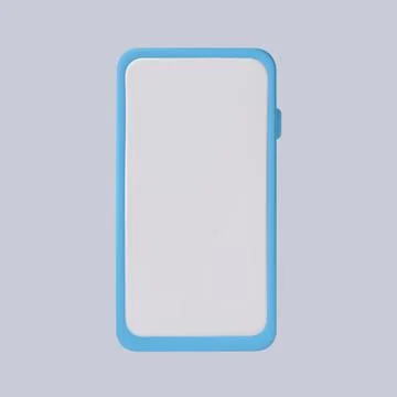 Phone 3d vector render Stock Illustration