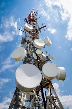 Phone antenna 写真素材