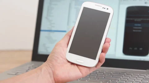 Phone App Development Stock Footage 41392183
