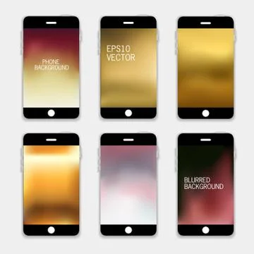 Phone Background Stock Illustration