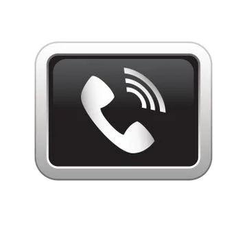 Phone black Stock Illustration