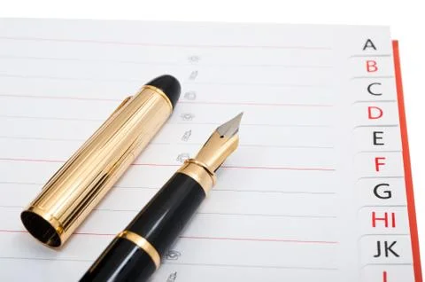 Phone book Stock Photos