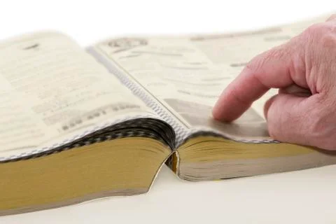 Phone Book Stock Photos