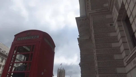 Phone booth 12s Stock Footage 83793664