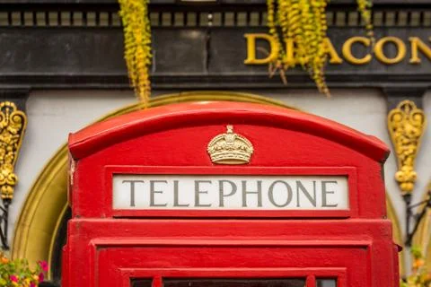 Phone booth Foto stock