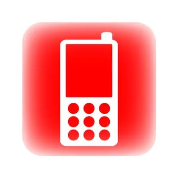 Phone button Stock Illustration