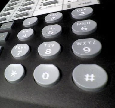 Phone Buttons Stock Photos