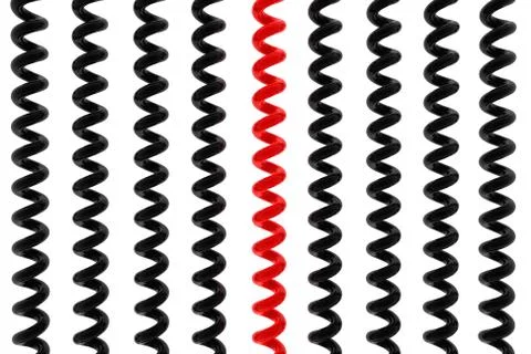 Phone cable Stock Illustration