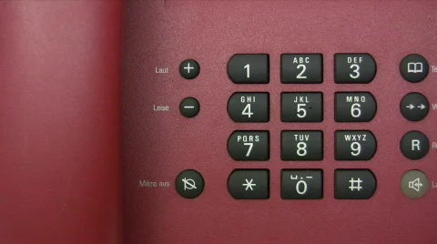 Phone Call - Close-up Video stock 368358
