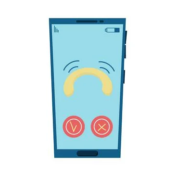 Phone call concept. Stock Illustration