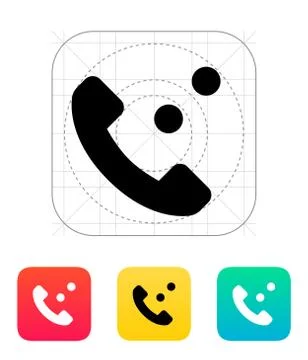 Phone call icon Stock-Illustration