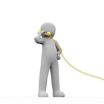 Phone call Stock Illustration