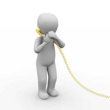 Phone call Stock Illustration