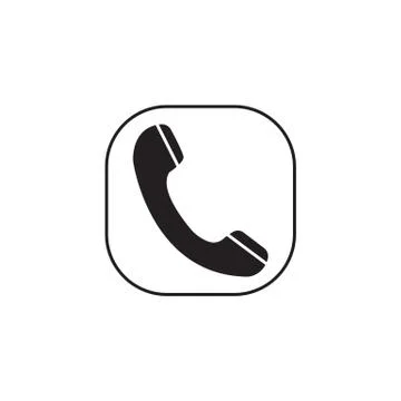 Phone Call solid icon, incoming and vintage 스톡 일러스트