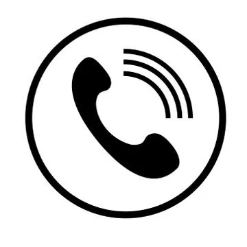 Phone Call vector icon. Stock Illustration