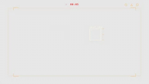 Phone Camera Autoexposure Autofocus Lock Overlay Alpha Channel 스톡 동영상 342718890