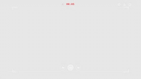 Phone Camera Zoom Stop Selector Overlay Alpha Channel Stock Footage 342718839