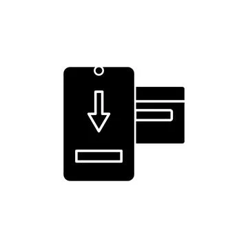 Phone cart work icon. Simple business intention icons for ui and ux, website or Stock Illustration