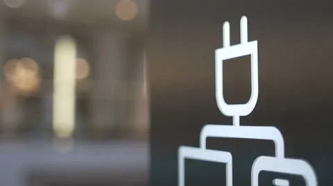 Phone charging area Stock-Footage 47087832