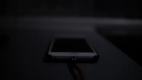 The phone is charging Stock Footage 99980919