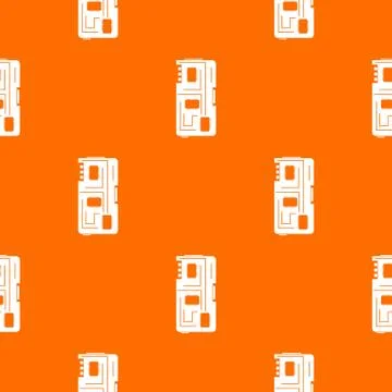 Phone chip pattern seamless Stock Illustration