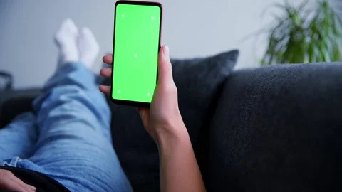 Phone chroma Stock Footage 235211419