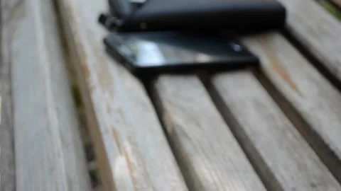 Phone with clutch Stock Footage 95429969