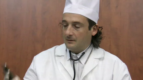 Phone conversation. Stock Footage 294371