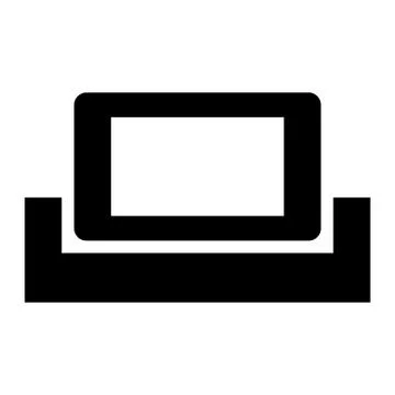 Phone Dock Icon Stock Illustration