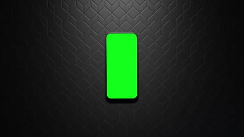 The phone falls on the leather surface creating gravitational and sound waves Stock Footage 261163630