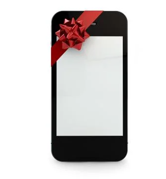 Phone gift Stock Illustration