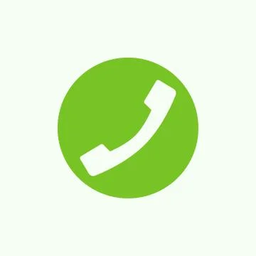 Phone green icon Stock Illustration