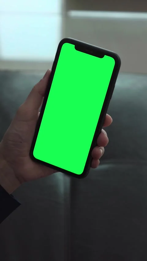 Phone, green screen, using phone green screen Stock Footage 248689881