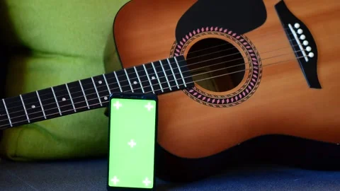 Phone with greenscreen of chromakey mockup. Stock Footage 253903124