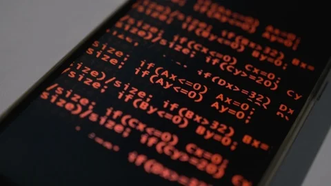 Phone Hacking Cyber Attack Ransom Downloading Files House Keys Slider Cinematic 스톡 동영상 121049142