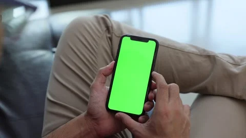 Phone with hand Stock Footage 257195728