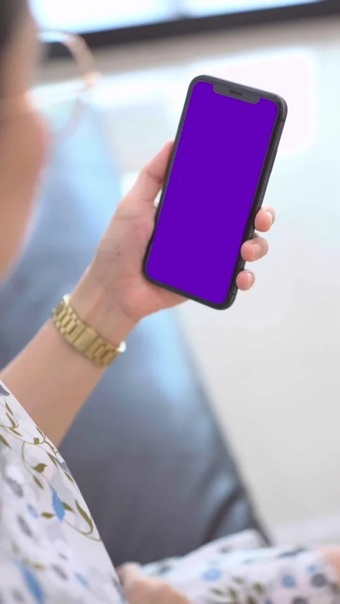 Phone with hand 動画素材 257195871