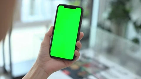 Phone with hand 動画素材 257195924