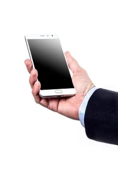 Phone In Hand Stock Photos