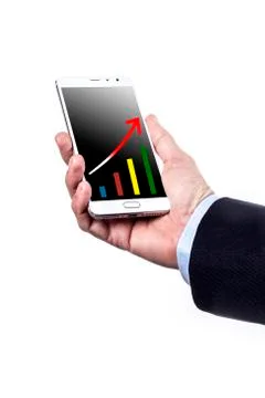 Phone In Hand Stock Photos