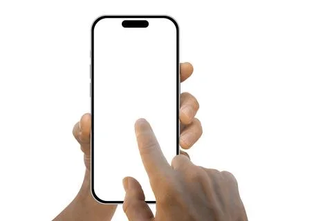 A phone in a hand 스톡 사진