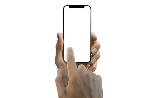 A phone in a hand 스톡 사진