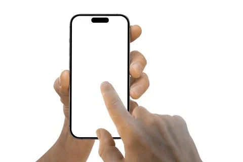 A phone in a hand 写真素材
