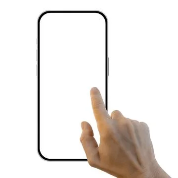 A phone in a hand Stock Photos