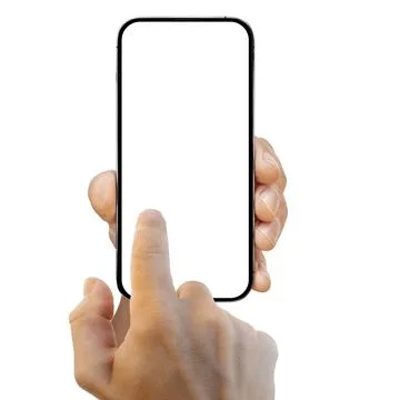 A phone in a hand Stock Photos