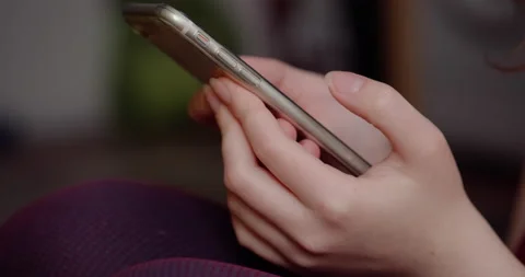 Phone in the hands Stock Footage 131203695