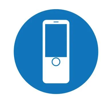 Phone Icon design with vector file Stock Illustration