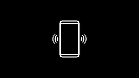 A phone icon display show message box animation , Stock Footage 257762856