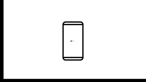 A phone icon display show message box animation , Stock Footage 257762886